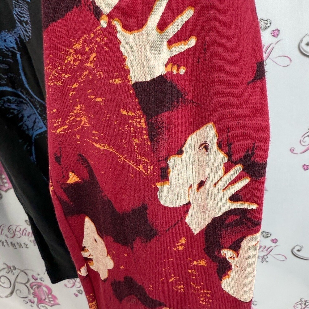 Cirque du soleil long sleeve dual look rare Colorful Graphic Long Sleeve Shirt - Picture 5 of 11